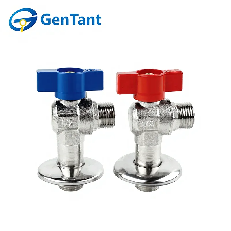 Förlängd gasvinkelkulventil